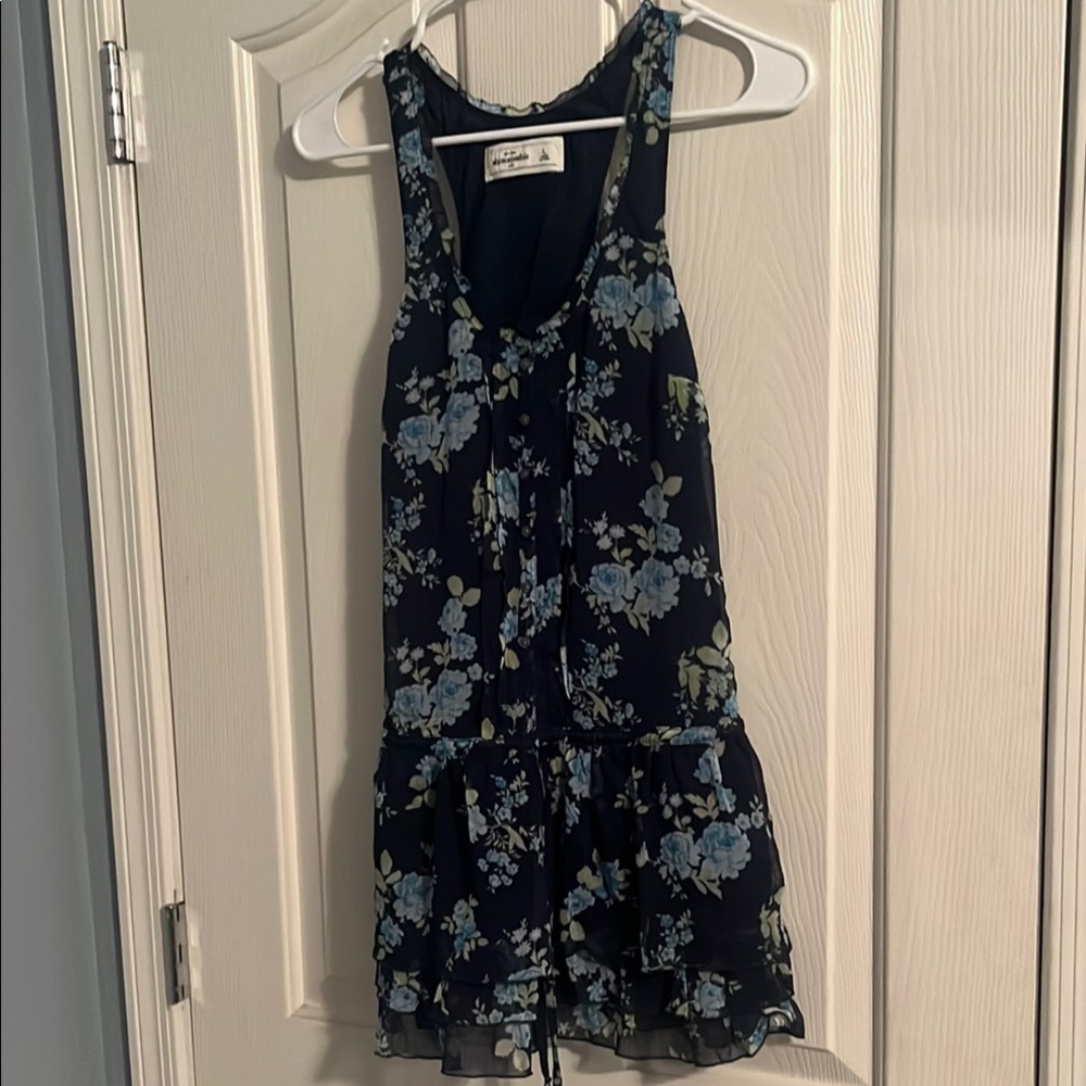 Abercrombie & Fitch Navy Blue Kids Dress
